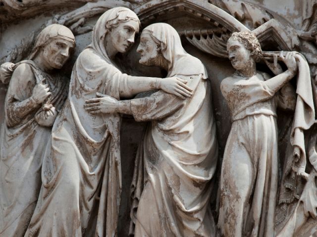 Statua nella Chiea di Orvieto - Movingitalia.it