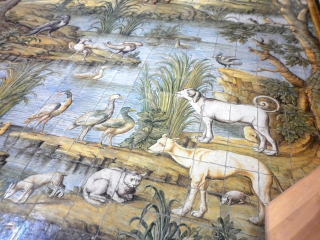 Mosaico con animali a Capri - Movingitalia.it
