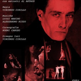 La morte di Antonin Artaud uno spettacolo dai toni futuristici