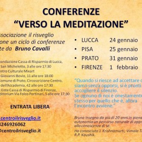 Conferenza Verso la Meditazione